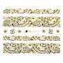 Stickere 3D pentru unghii cod Gold HBJY014